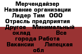 Мерчендайзер › Название организации ­ Лидер Тим, ООО › Отрасль предприятия ­ Другое › Минимальный оклад ­ 27 000 - Все города Работа » Вакансии   . Липецкая обл.